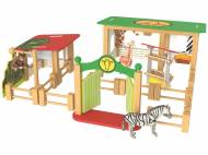Ferme ou enclos de zoo en bois