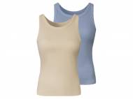 esmara® Lot de 2 débardeurs côtelés