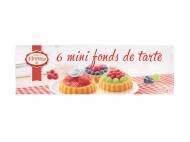 6 mini fonds de tarte1 , prezzo 0.99 € per 125 g