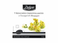 9 bouchées croustillantes