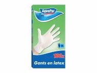100 gants en latex