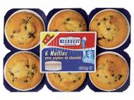 6 muffins aux pépites