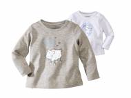 2 t-shirts manches