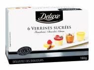 6 verrines sucrées Deluxe