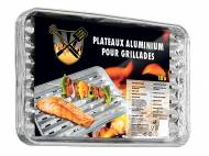 10 plateaux aluminium