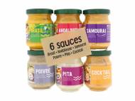 6 mini sauces1