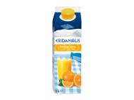 Jus d'orange grec à base de concentré1 , le prix 0.99 €