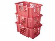 2 ou 3 paniers empilables , prezzo 2.99 € per Le lot au choix ...