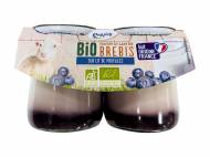 Yaourts pur brebis sur lit de myrtilles Bio , le prix 1.49 € ...