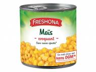 Maïs extra doux , prezzo 0.45 € per 285 g (PNE), 1 kg = 1,58 ...