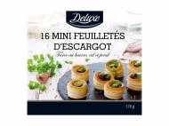 16 mini feuilletés d’escargot , le prix 2.99 €
- Farce ...