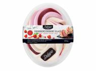 Dessert glacé , le prix 3.09 €
- Au choix : vanille-fraise ou ...