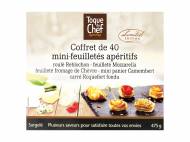 40 mini feuilletés apéritifs au fromage , le prix 3.79 € ...