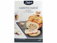 Canette farcie aux cèpes