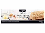 Bûche plaisir vanille praliné