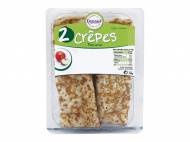 2 crêpes garnies , prezzo 0.99 € per 130/150 g au choix, ...
