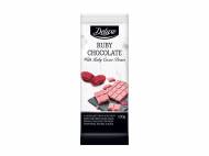 Tablette de chocolat rose