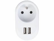 Prise électrique avec ports USB