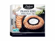 Couronne de crevettes marinées