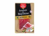 Jambon de Bayonne IGP , le prix 1.55 €
- 6 fines tranches ...