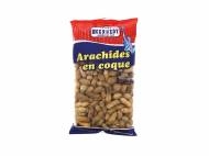 Cacahuètes grillées avec coque , le prix 1.99 €