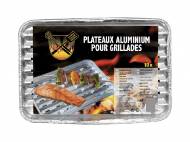 10 plateaux aluminium