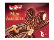 8 mini glaces aux amandes , prezzo 1.89 € per 304 g, 1 kg ...