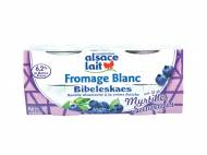 Fromage blanc sur