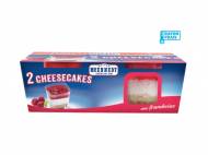 2 cheesecakes