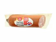 Saucisson cuit à l’ail , le prix 1.35 €
- Fumé au bois ...