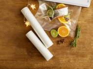 Rouleaux de film pour appareil de mise sous vide en