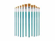 Pinceaux ronds ou plats , le prix 3.99 €
- Set de 12 pinceaux ...