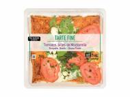Tarte fine tomates-billes de mozzarella