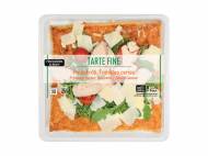 Tarte fine poulet rôti tomates cerises chez