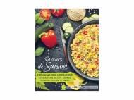 Poêlée quinoa et boulghour cuisinés aux petits légumes