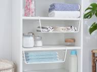 Séparateurs d’étagère ou paniers pour armoire