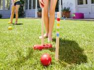 Jeu d’extérieur en bois