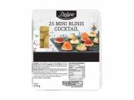 25 mini blinis cocktail