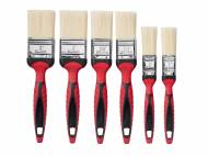 6 pinceaux plats