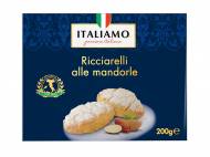 Ricciarelli aux amandes , prezzo 2.99 € per 200 g, 1 kg = ...