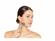 Rouleau facial ou pierre de massage en quartz en vent