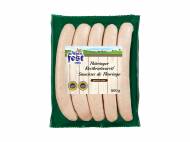 Thüringer Rostbratwurst IGP , le prix 2.99 €
- Saucisses ...