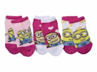 3 paires de socquettes fille Minions , prezzo 1.99 € ...
