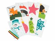 Set de création de Noël ou stickers
