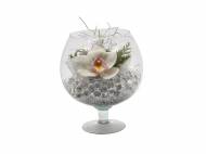 Orchidée Cymbidium en verre à Cognac