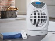 Radiateur soufflant avec télécommande