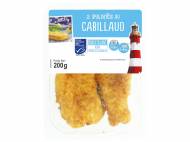 2 panés au cabillaud MSC