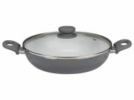 Poêle à servir en aluminium avec revêtement en