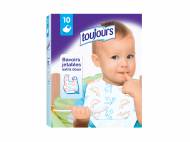 Bavoirs jetables , prezzo 2.49 € per 10 pièces
- Ajustables
- ...