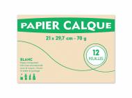 Papier millimétré calque ou à dessin